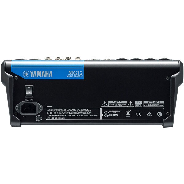 Main product image for Yamaha MG12 12 Channel 4-Bus Stereo Mixing Console 247-6034